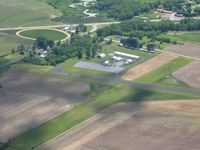 Richland Airport (93C) - Looking SW - by Bob Simmermon