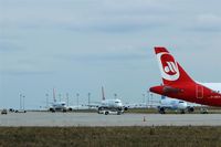 Leipzig/Halle Airport, Leipzig/Halle Germany (EDDP) - Climax of todays push back ballet - a real tearjerker! - by Holger Zengler