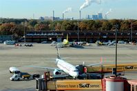 Tegel International Airport (closing in 2011), Berlin Germany (EDDT) - Business as usual at gate 12..... - by Holger Zengler