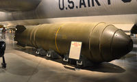 Wright-patterson Afb Airport (FFO) - Mk 17 bomb at AF Museum - by Ronald Barker