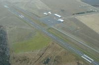 Wadena Municipal Airport (ADC) - Right over the Wadena Municipal Airport in Wadena, MN. - by Kreg Anderson