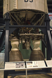 Wright-patterson Afb Airport (FFO) - AF Museum  Titan II engine - by Ronald Barker