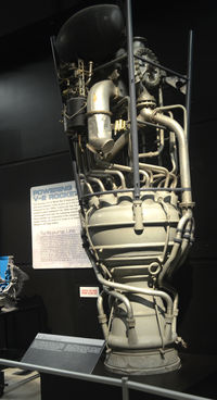 Wright-patterson Afb Airport (FFO) - AF Museum  V-2 rocket engine - by Ronald Barker
