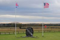Old Buckenham Airport, Norwich, England United Kingdom (EGSV) - The War Memorial to those of the 8th USAAF, after being moved to it's new location at Old Buckenham. - by Graham Reeve