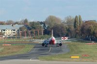 Tegel International Airport (closing in 2011), Berlin Germany (EDDT) - Lining up for take-off on rwy 26L..... - by Holger Zengler