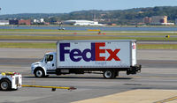 Ronald Reagan Washington National Airport (DCA) - FedEx Truck - by Ronald Barker