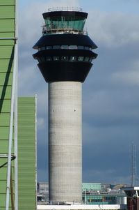 Manchester Airport, Manchester, England United Kingdom (EGCC) - Manchester's new tower now complete - by Chris Hall