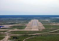 Churchill Airport - Final for runway 15
 - by Tim Kalushka