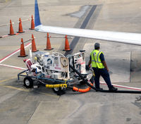 Hartsfield - Jackson Atlanta International Airport (ATL) - Refueling ops ATL - by Ronald Barker