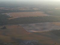 Marion County Airport (X35) - Looking SW at dusk - by Bob Simmermon