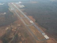 Cherokee County Airport (CNI) - Looking down RWY 23 - by Bob Simmermon