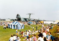 Stewart International Airport (SWF) - Lockheed C5-A Galaxy on the Static Display Line at the 1989 Stewart International Airport Air Show, Newburgh, NY - by scotch-canadian