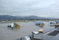 Salzburg Airport, Salzburg Austria (LOWS) - one more rainy day - by Andreas Ranner