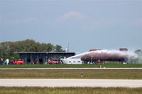 Leipzig/Halle Airport, Leipzig/Halle Germany (EDDP) - Airport fire engine on exercise... - by Holger Zengler