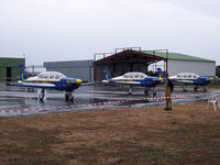 Ghisonaccia Alzitone Airport - French Air Force aerobatic team on Socata TB-30 Epsilon - by BTT