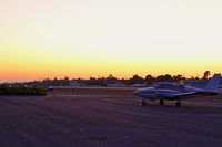 Santa Monica Municipal Airport (SMO) - A view from the upper South parking. - by COOL LAST SAMURAI