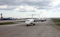 Detroit Metropolitan Wayne County Airport (DTW) - Line up to depart at DTW - by Florida Metal