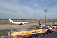 Tegel International Airport (closing in 2011), Berlin Germany (EDDT) - Western view on visitor´s terrace.... - by Holger Zengler