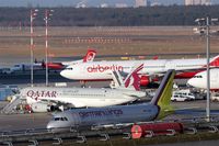 Tegel International Airport (closing in 2011), Berlin Germany (EDDT) - View from staircase in Terminal A over visitor´s terrace to apron next to fuel depot.... - by Holger Zengler