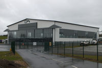 Gloucestershire Airport, Staverton, England United Kingdom (EGBJ) - Hangar SE3, which was once used by the historic Gloster Aircraft Company for storage, now fully restored 70 years after it was built. - by Chris Hall