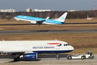 Tegel International Airport (closing in 2011), Berlin Germany (EDDT) - Coming and going in front of visitor´s terrace.... - by Holger Zengler