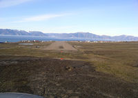 Pond Inlet Airport, Pond Inlet, Nunavut Canada (CYIO) - Final for runway 02 Pond Inlet - by Tim Kalushka