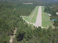Timberon Airport (52NM) - Landing from the south.  - by Bobbie Brown