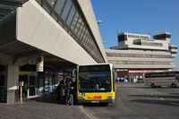 Tegel International Airport (closing in 2011), Berlin Germany (EDDT) - Bus service outside the main building. - by Tomas Milosch