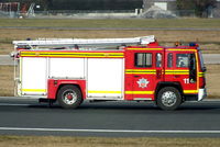 Manchester Airport, Manchester, England United Kingdom (EGCC) - Fire Truck #11 at Manchester Airport - by Chris Hall