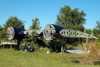Shell Creek Airpark Airport (F13) - A set of Douglas DC-3 wings. - by Carl Byrne (Mervbhx)