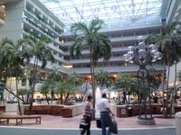 Orlando International Airport (MCO) - Hyatt Atrium area of Orlando Airport - by Florida Metal