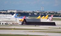Miami International Airport (MIA) - Miami Cargo City with Amerijet, ATI, Estafeta, DHL and ABX - by Florida Metal