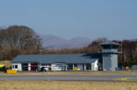 Oban Airport - Oban Airport - terminal building. - by Jonathan Allen