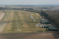 Compton Abbas Airfield - On approach to runway 08 in C42 G-HNGE. Thanks to Peter for the flight. - by Howard J Curtis