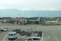 Geneva Cointrin International Airport, Geneva Switzerland (LSGG) - satallite gates at Geneva - by Chris Hall