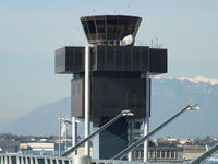 Geneva Cointrin International Airport - Geneva airport tower - by Chris Hall