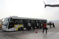 Stuttgart Echterdingen Airport, Stuttgart Germany (EDDS) - STR passenger´s shuttle bus on duty..... - by Holger Zengler