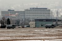 Stuttgart Echterdingen Airport, Stuttgart Germany (EDDS) - View to military part of STR opposite to terminal buildings... - by Holger Zengler