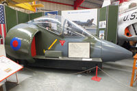 Coventry Airport - BAe Harrier GR.5 procedures trainer preserved at the Midland Air Museum - by Chris Hall