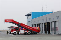 Leipzig/Halle Airport, Leipzig/Halle Germany (EDDP) - At fire station west..... - by Holger Zengler
