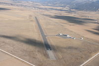 Manti-ephraim Airport (41U) - Final approach Runway 03 - by Dan Nelson