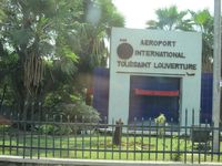 Port-au-Prince International Airport (Toussaint Louverture Int'l), Port-au-Prince Haiti (MTPP) - Airport main Entrance - by jonas Laurince