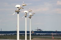 Leipzig/Halle Airport, Leipzig/Halle Germany (EDDP) - Final approach of a CGN shuttle on rwy 26L.... - by Holger Zengler