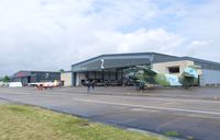 Mendig Army Base - No 2 hangar of the Fliegendes Museum Mendig (Flying Museum) during an open day at former German Army Aviation base, now civilian Mendig airfield  - by Ingo Warnecke