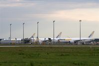 Leipzig/Halle Airport, Leipzig/Halle Germany (EDDP) - Apron 4 - home of AeroLogic´s big white parcel carrier.... - by Holger Zengler
