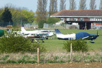 RAF Henlow Airport, Henlow, England United Kingdom (EGWE) - some of the civilian residents at RAF Henlow - by Chris Hall