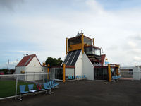 Whakatane Aerodrome - The funky terminal at Whakatane - by Micha Lueck