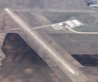 Sauk Centre Municipal Airport (D39) - Aerial view of the Sauk Centre Municipal Airport from 4000'. - by Kreg Anderson