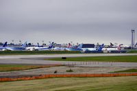 Snohomish County (paine Fld) Airport (PAE) - Boeing Flight Line - by speedbrds