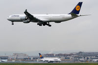 Frankfurt International Airport, Frankfurt am Main Germany (EDDF) - two Lufthansa heavy's - by Thomas Ranner